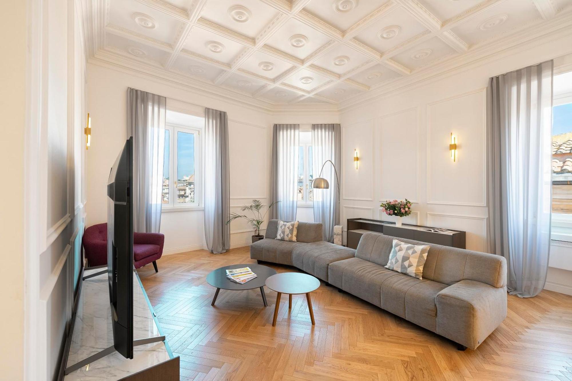 Sjr Luxury Apartment Trevi Fountain Rome Exterior photo